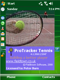 Tennis Match Charting Software